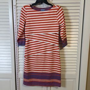 J. McLaughlin dress size Small stripes